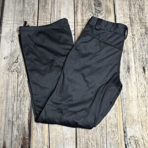 Slalom Snow Black Cargo Flare Pants Women Size Medium